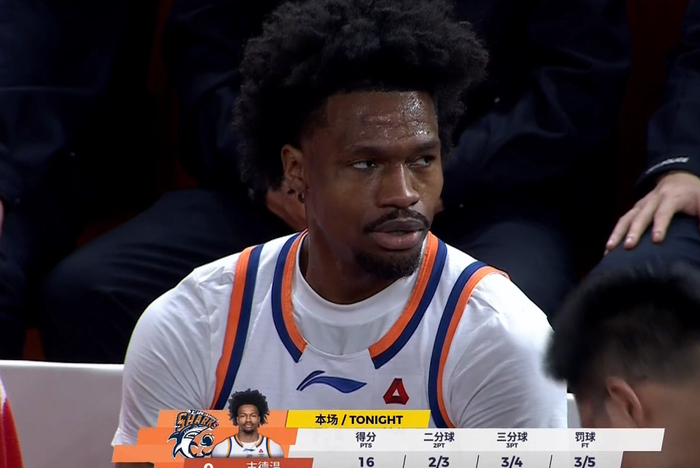 古德温对阵旧主难阻山西主场失利 上海队延续