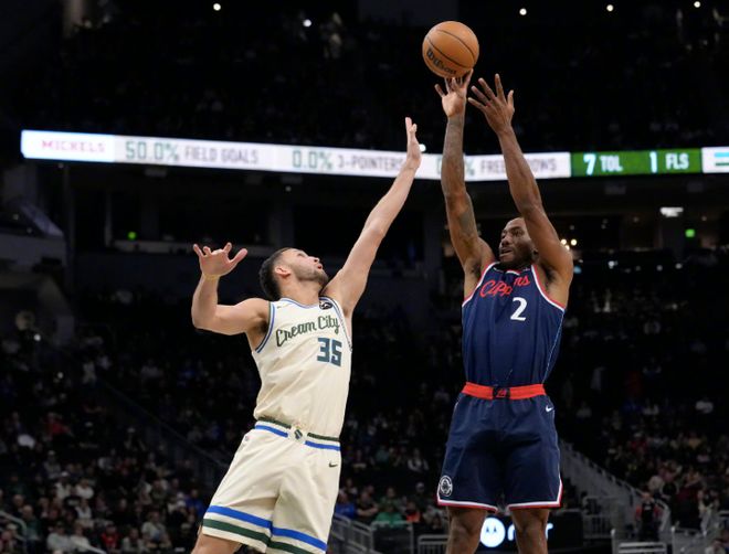 快船轻取雄鹿取5连胜 特伦特砍赛季新高36分