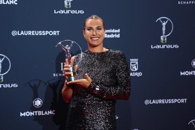 萨巴伦卡荣膺劳伦斯最佳女运动员 她成第五位获